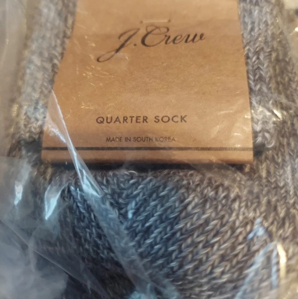 J.Crew Lightweight Camp Quarter Socks in Heathers SET OF 3! BNWT 1 SET LEFT!